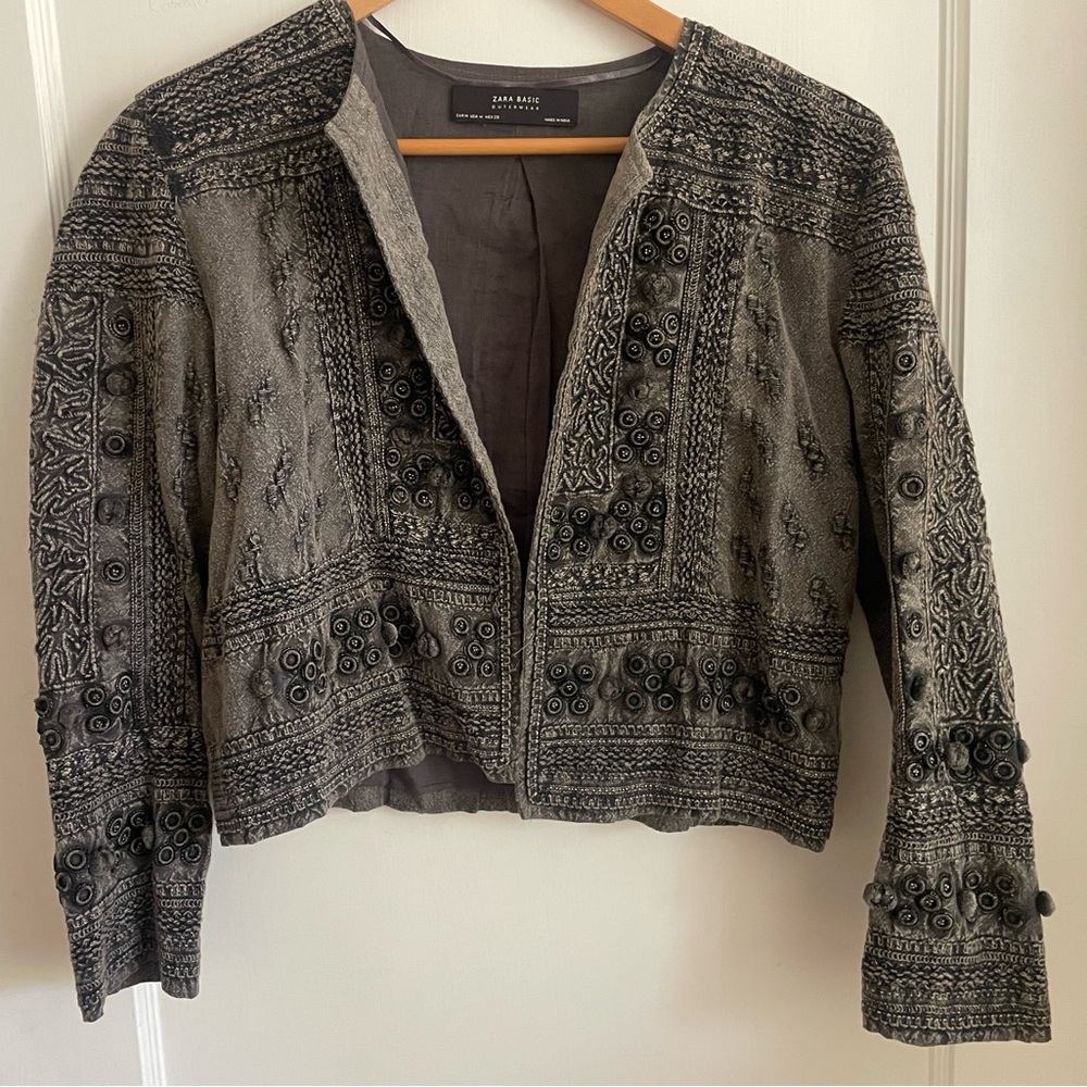 Zara short blazer